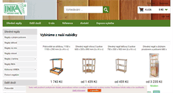 Desktop Screenshot of dreveneregaly.cz